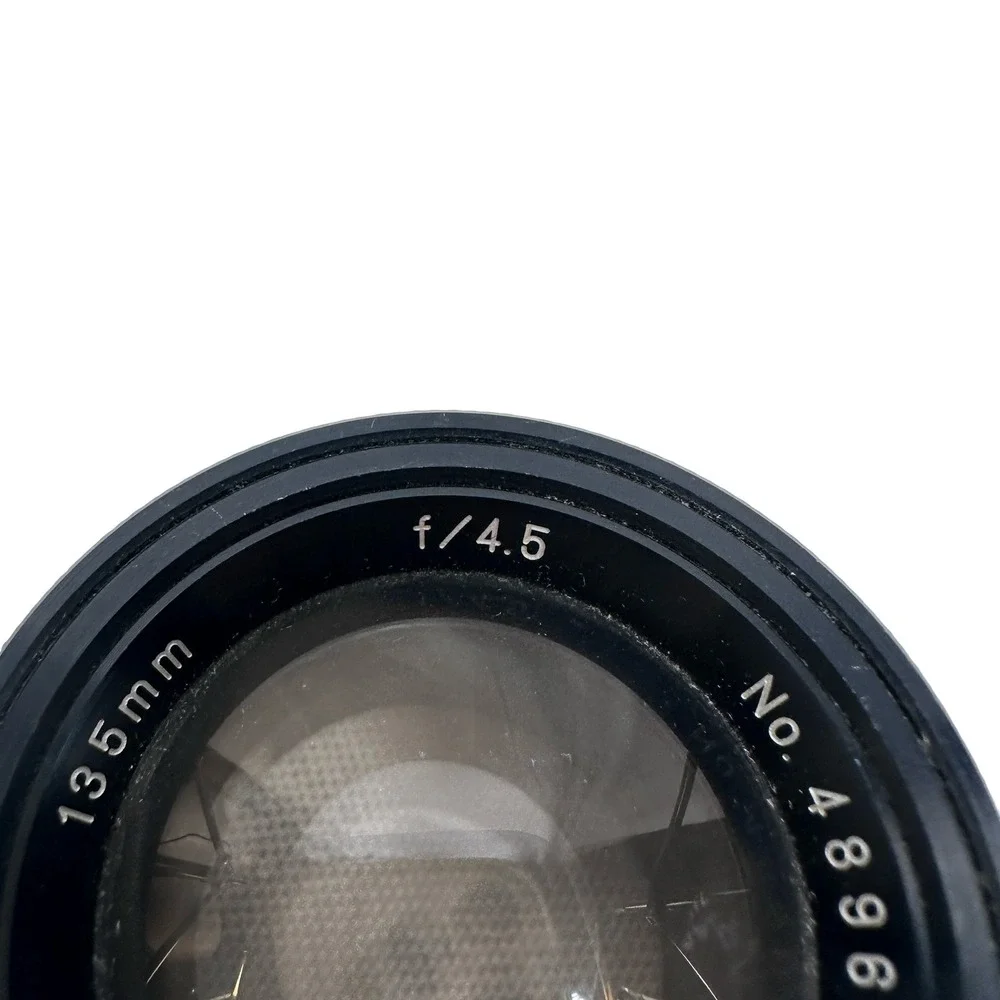 JML Optical Ind 135mm f/4.5 Enlarging Lens Made in Japan No 48960 Black